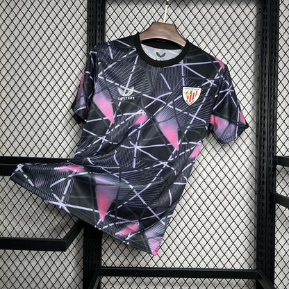 Athletic Bilbao 2024/25 Camisola Castore Taça Matchday-Lavender – Homem