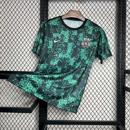 Sporting CP 2024/25 Camisola de Pré-Jogo – Homem