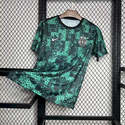 Sporting CP 2024/25 Camisola de Pré-Jogo – Homem