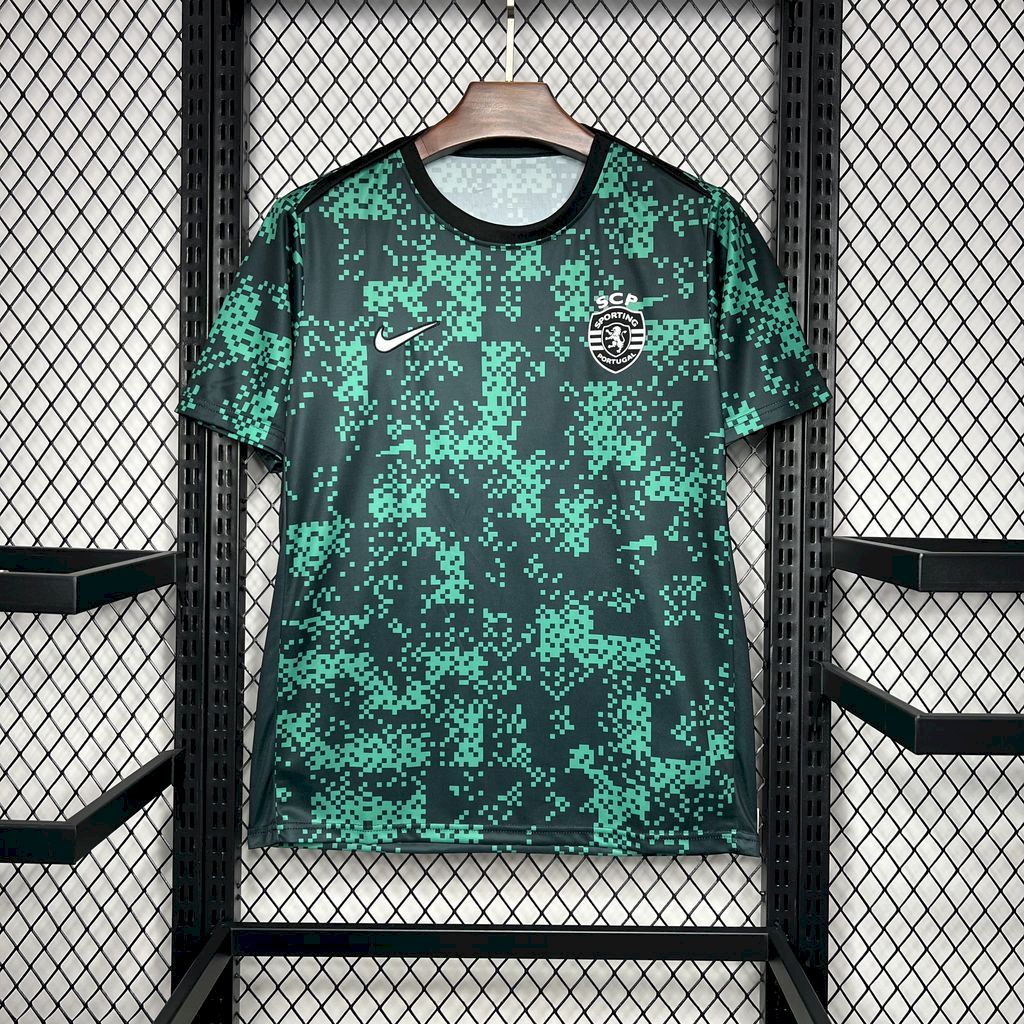 Sporting CP 2024/25 Camisola de Pré-Jogo – Homem