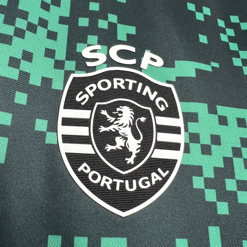 Sporting CP 2024/25 Camisola de Pré-Jogo – Homem