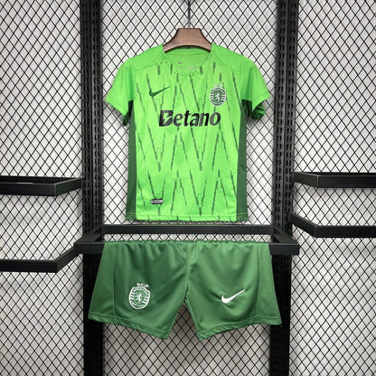 Sporting CP 2024/25 Conjunto Terceiro – Criança