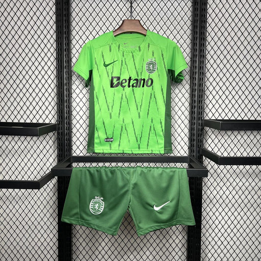 Sporting CP 2024/25 Conjunto Terceiro – Criança