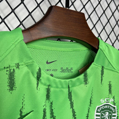 Sporting CP 2024/25 Conjunto Terceiro – Criança
