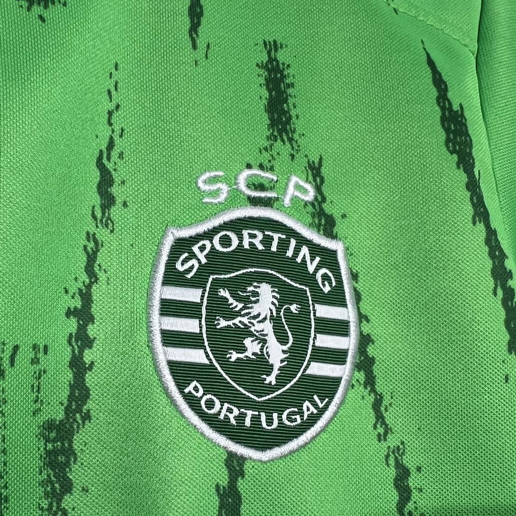 Sporting CP 2024/25 Conjunto Terceiro – Criança