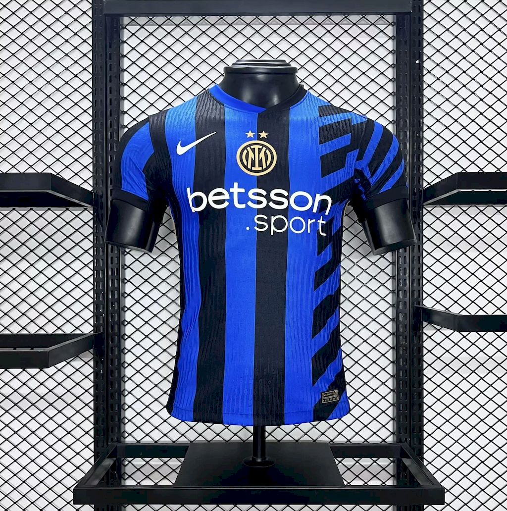 Inter de Milão 2024/25 Camisola Principal Versão Jogador – Homem