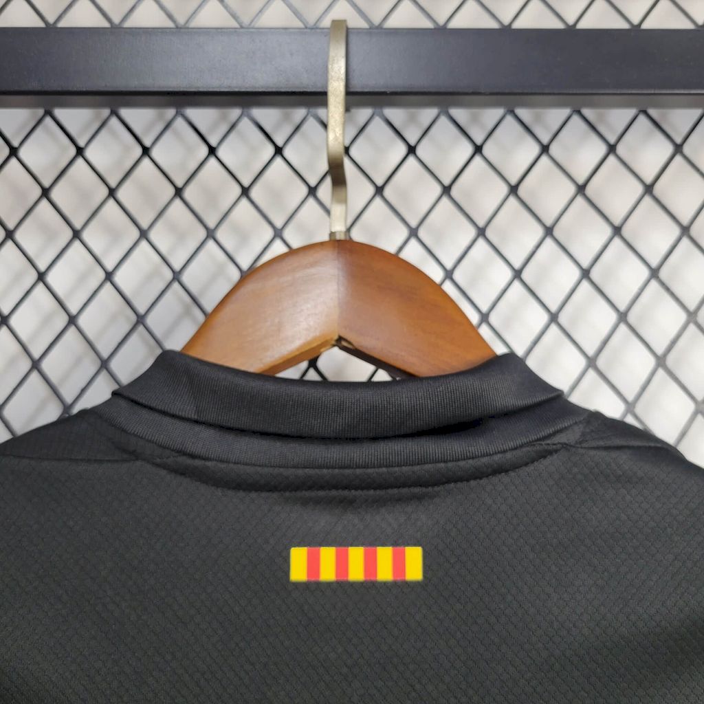 Barcelona 2024/25 Conjunto Alternativo Travis Scott Edição – Criança