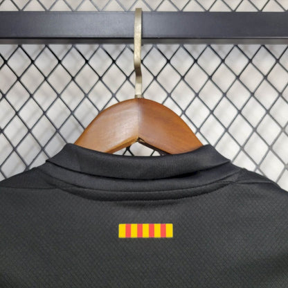 Barcelona 2024/25 Conjunto Alternativo Travis Scott Edição – Criança