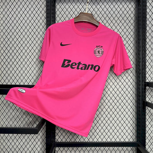 Sporting CP 2024/25 Camisola Rosa Outubro – Homem