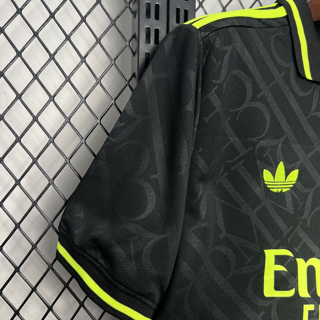 Real Madrid 2024/25 Camisola X Preta e NEON UNIQUE – Homem