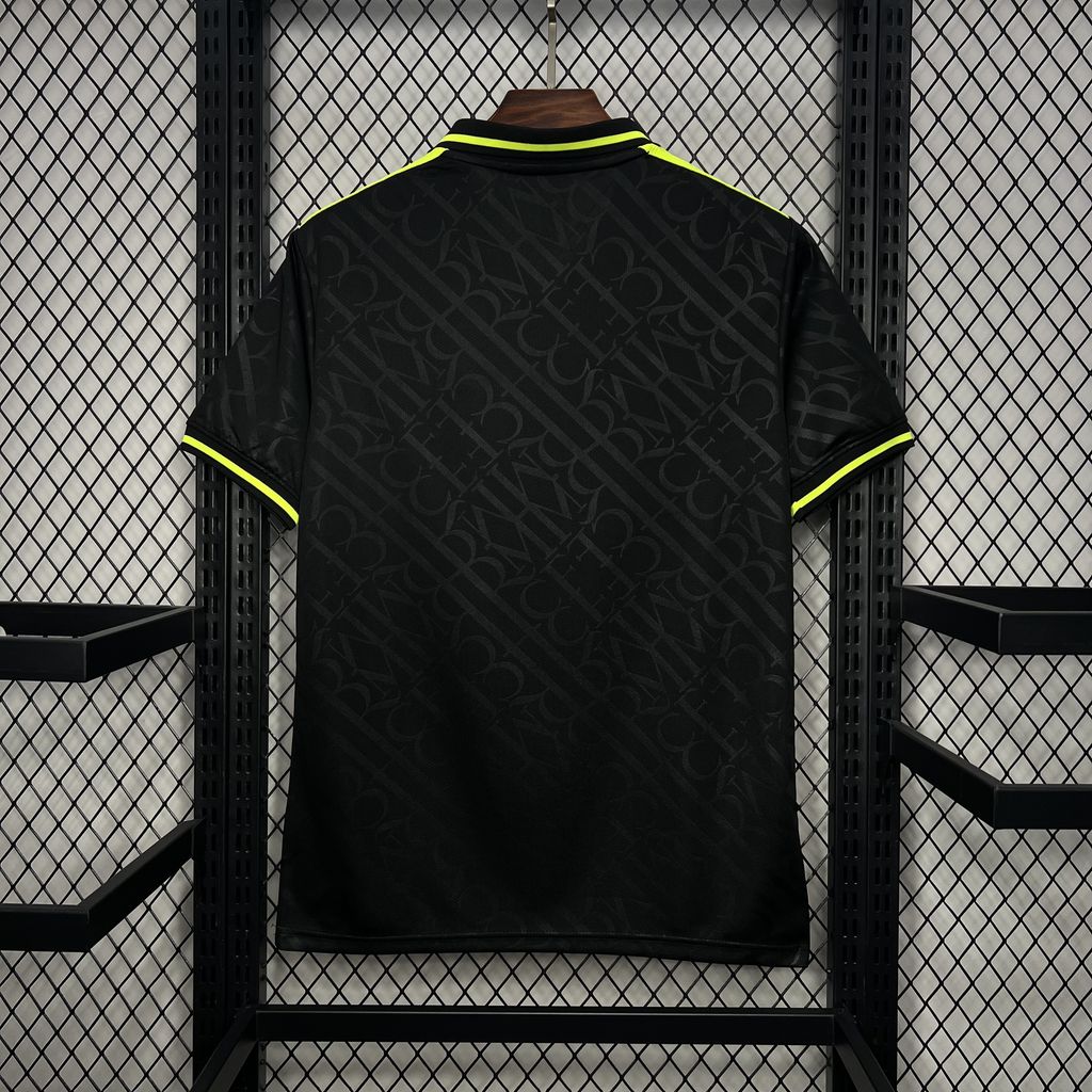 Real Madrid 2024/25 Camisola X Preta e NEON UNIQUE – Homem
