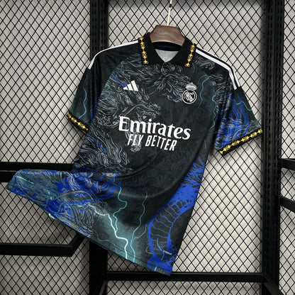 Real Madrid 2024/25 Camisola Preta Dragon – Homem