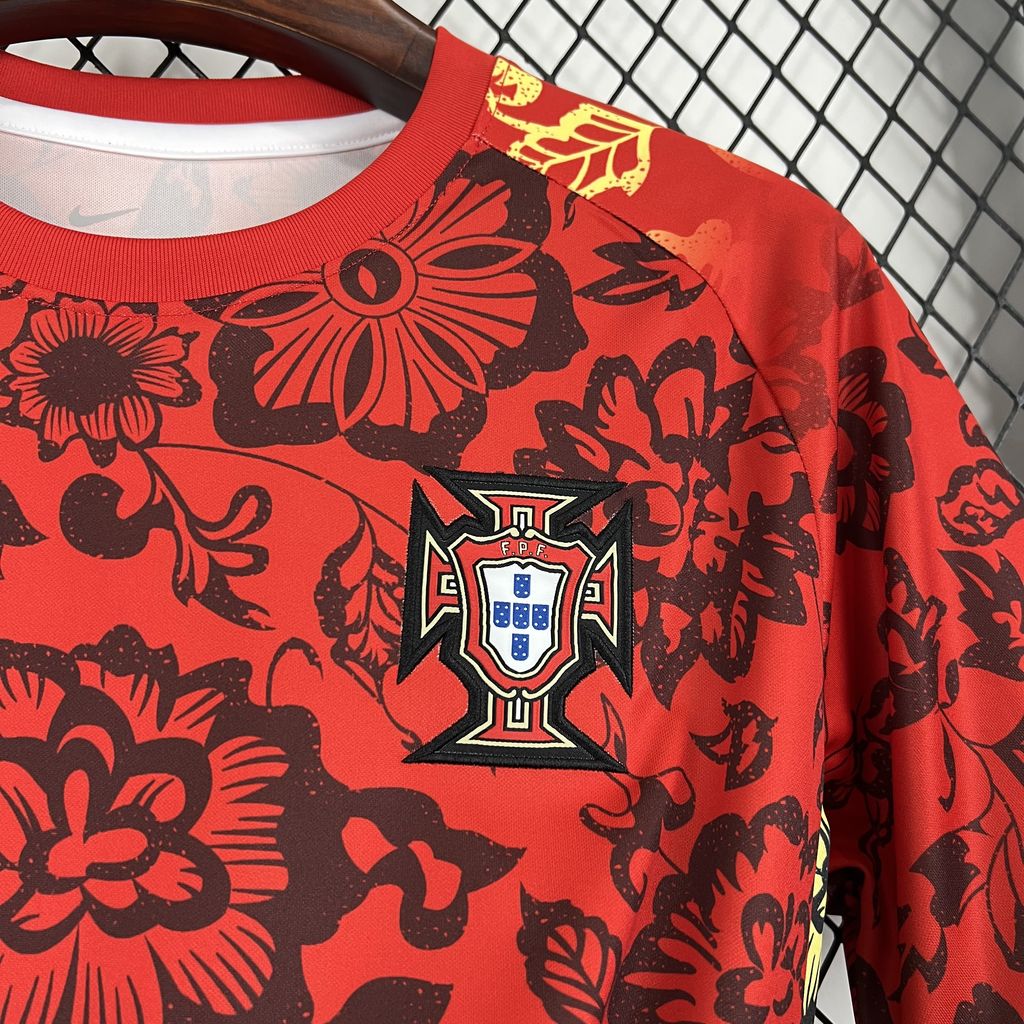 Portugal 2024/25 Camisola Especial Vermelha – Homem