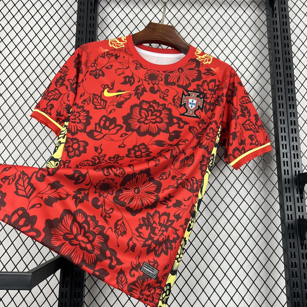 Portugal 2024/25 Camisola Especial Vermelha – Homem