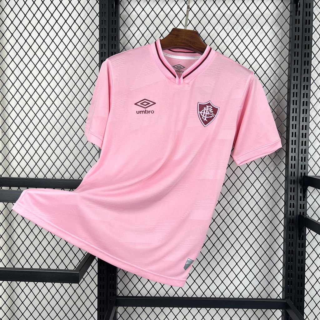 Fluminense 2024/25 Camisola Rosa Outubro – Homem