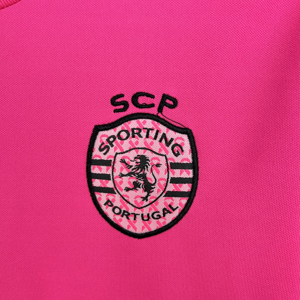 Sporting CP 2024/25 Conjunto Rosa Outubro – Criança