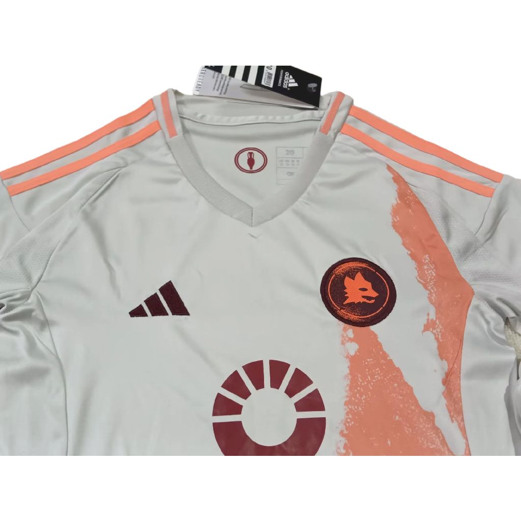AS Roma 2024/25 Conjunto Alternativo – Criança