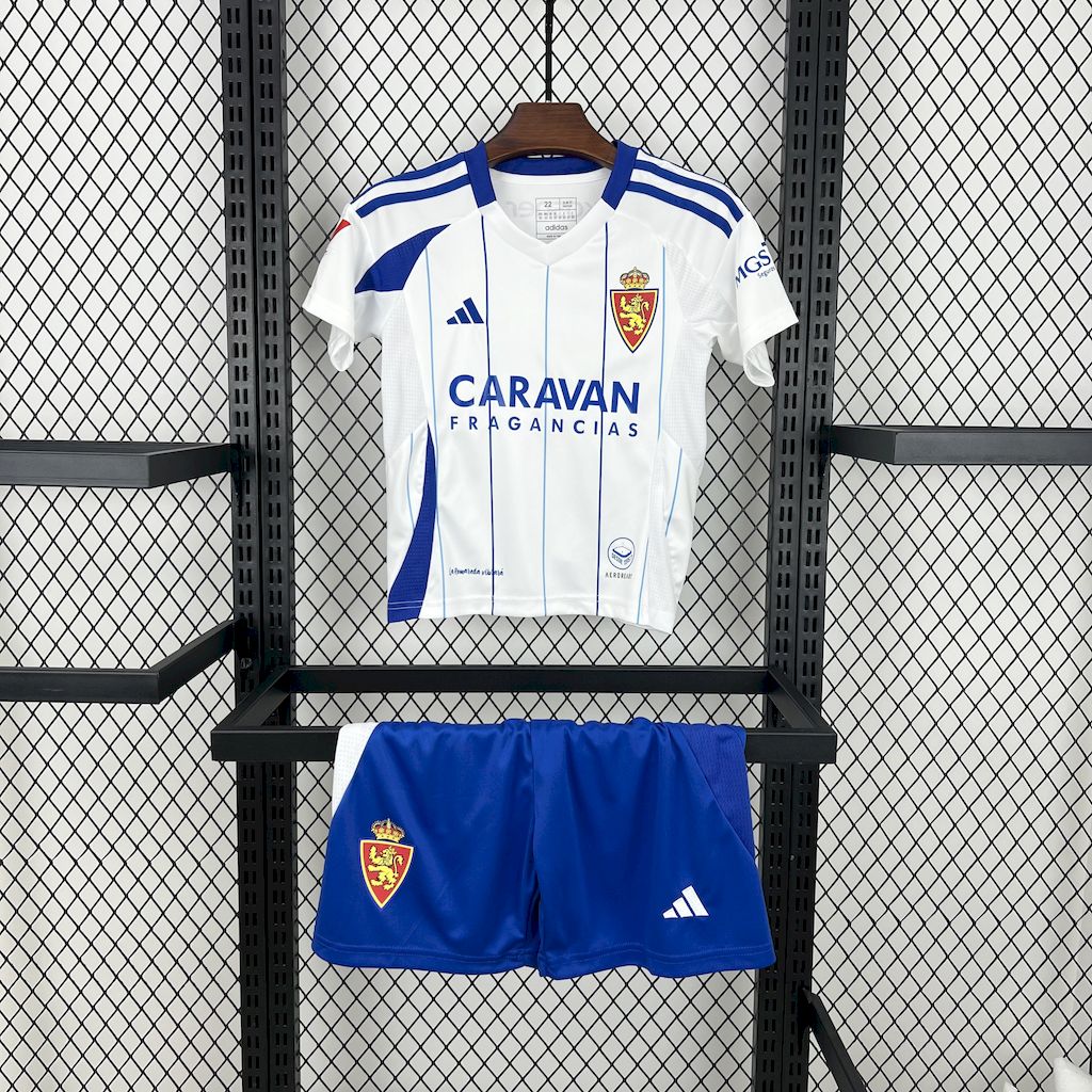 Real Zaragoza 2024/25 Conjunto Principal – Criança