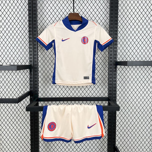 Chelsea 2024/25 Conjunto Alternativo – Criança