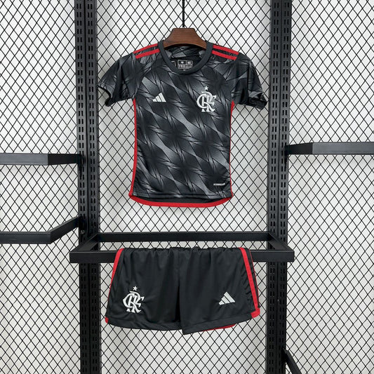 Flamengo 2024/25 Conjunto Terceiro – Criança