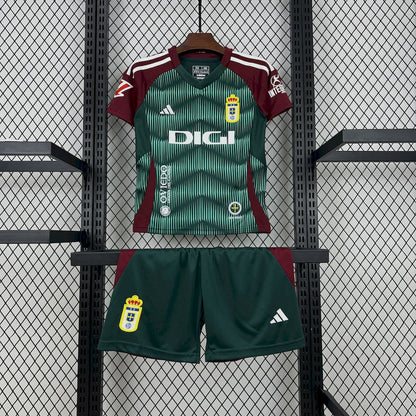 Real Oviedo 2024/25 Conjunto Terceiro – Criança