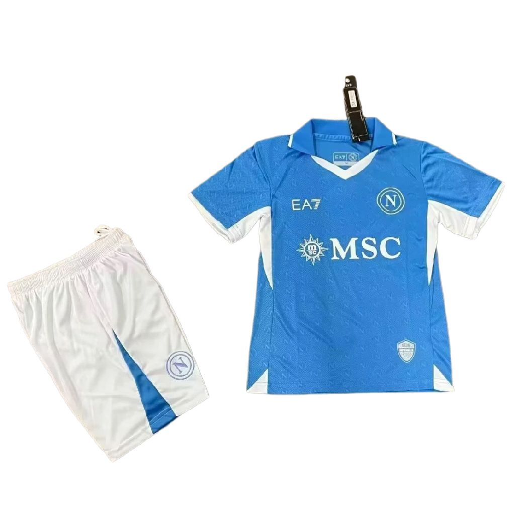 Napoli 2024/25 Conjunto Principal – Criança