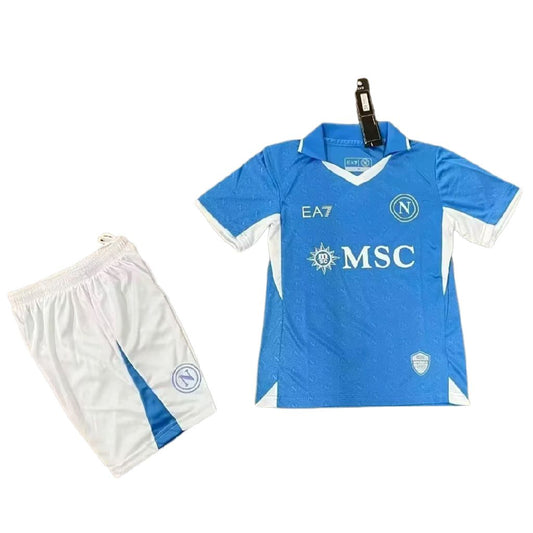 Napoli 2024/25 Conjunto Principal – Criança