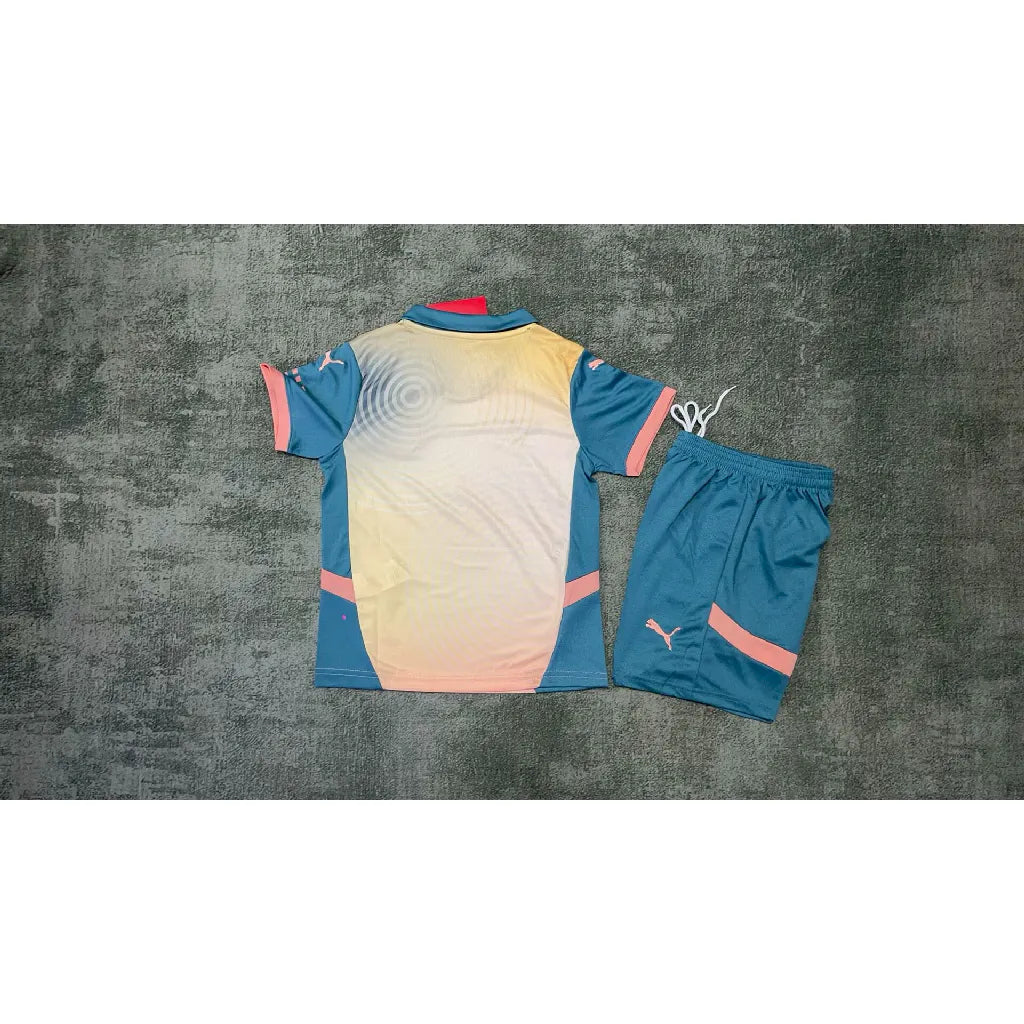Manchester City 2024/25 Conjunto Quarto – Criança