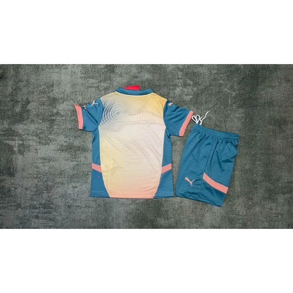 Manchester City 2024/25 Conjunto Quarto – Criança