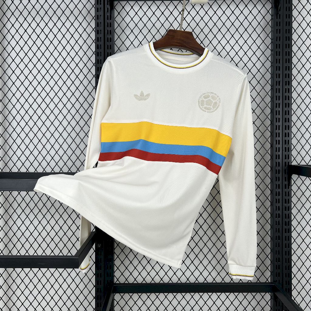 Colombia 2024/25 Camisola 100.º Aniversário de Manga Comprida – Homem
