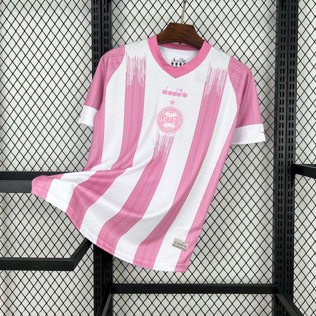 Coritiba 2024/25 Camisola Rosa Outubro – Homem