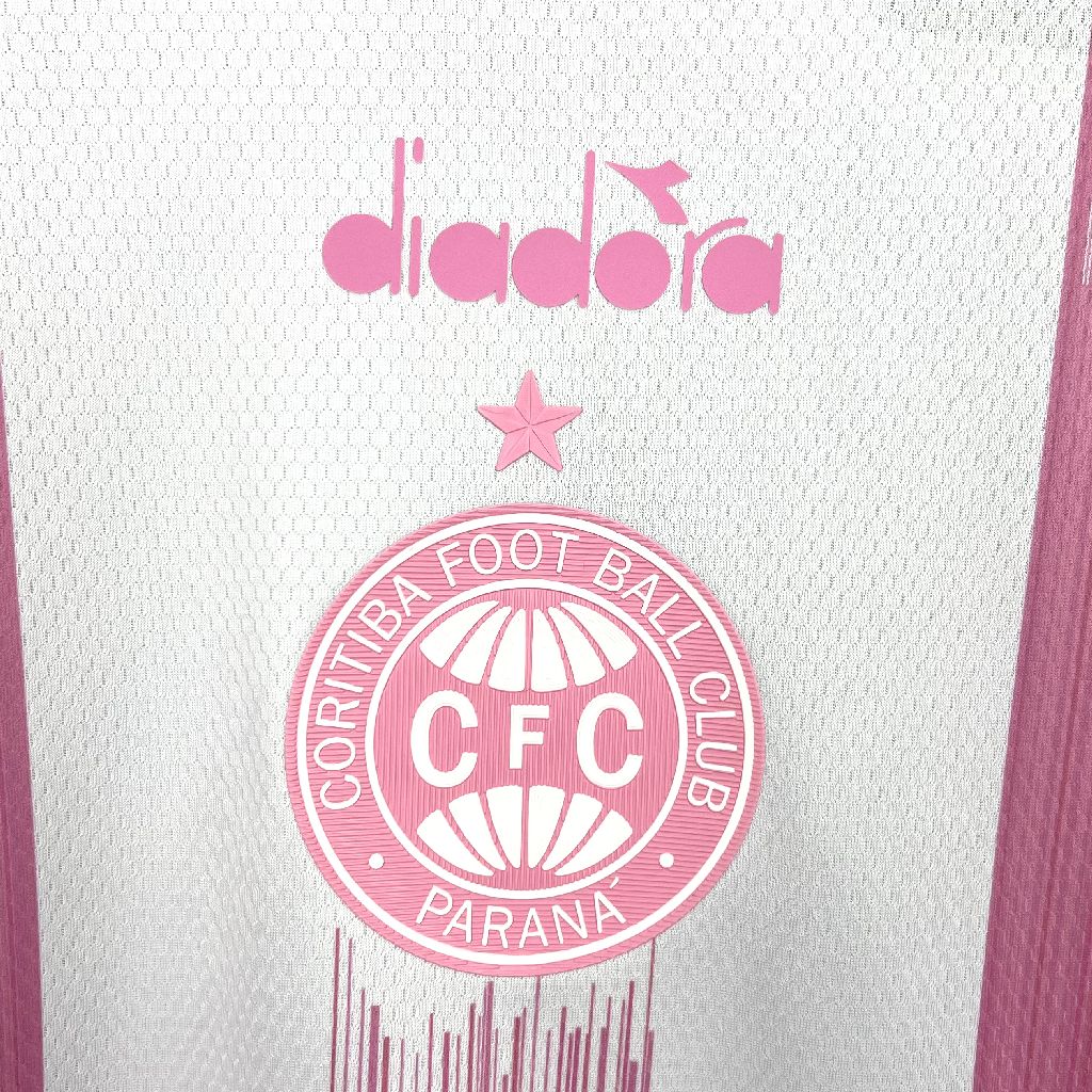 Coritiba 2024/25 Camisola Rosa Outubro – Homem