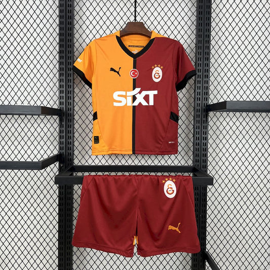 Galatasarays 2024/25 Conjunto Principal – Criança
