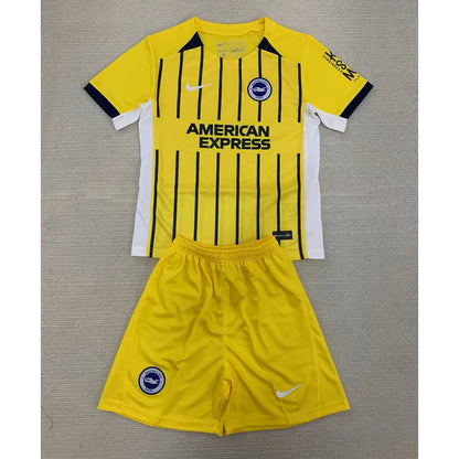 Brighton 2024/25 Conjunto Alternativo – Criança