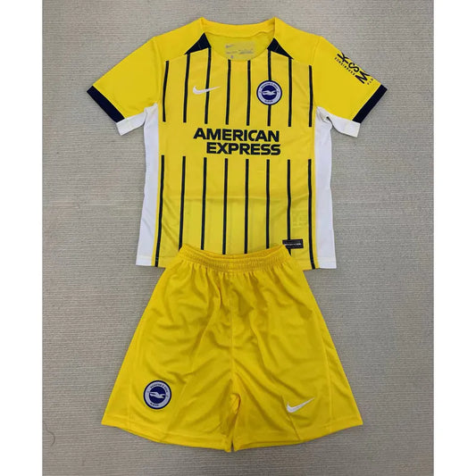 Brighton 2024/25 Conjunto Alternativo – Criança