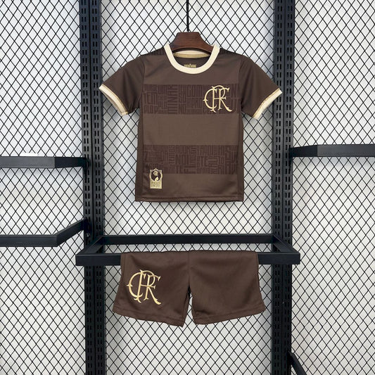 Flamengo 2024/25 Conjunto Preto Novembro – Criança