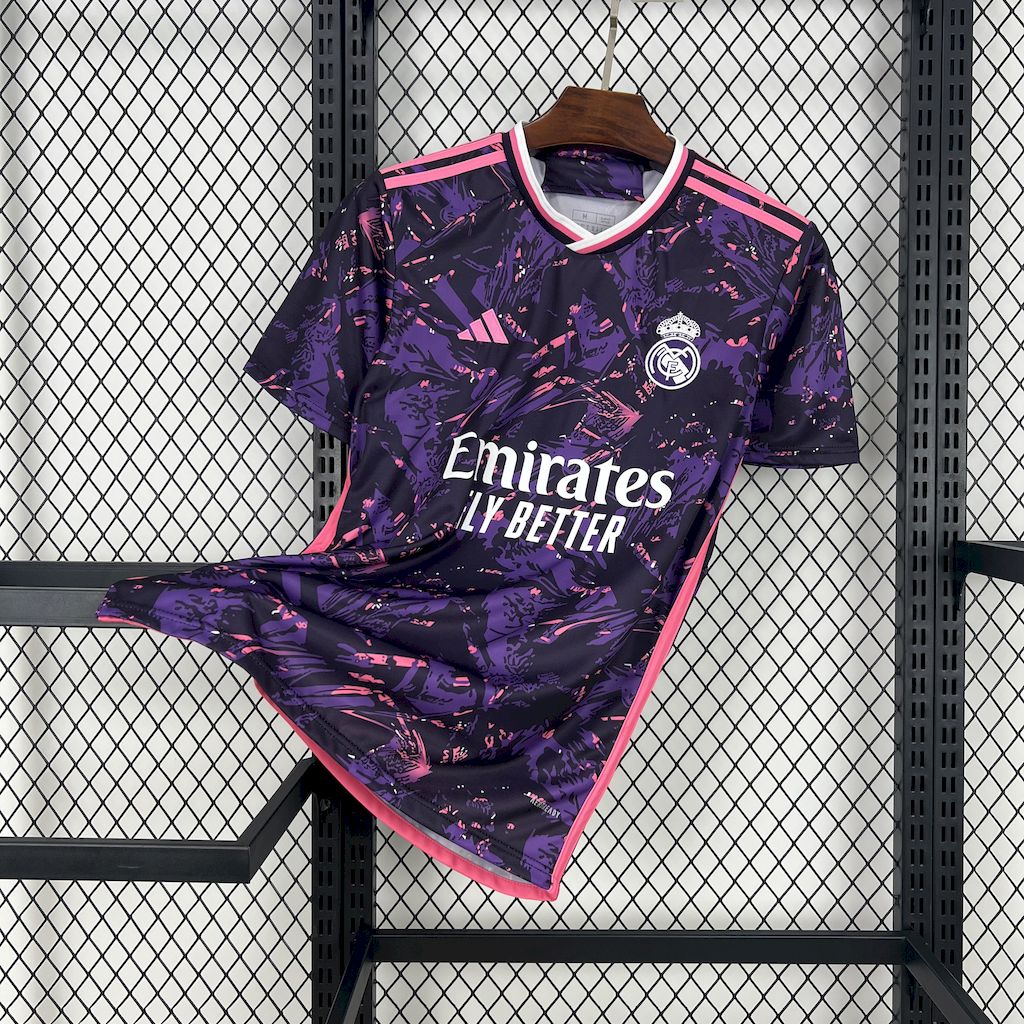 Real Madrid 2024/25 Camisola Roxa – Homem
