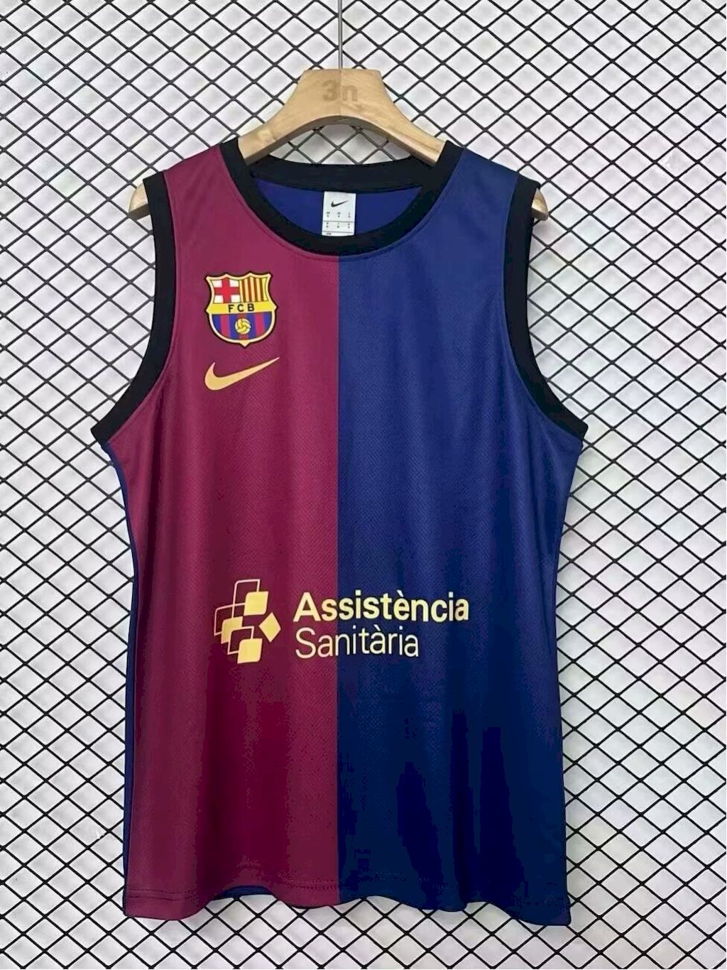 Barcelona 2024/25 Camisola Principal basketball – Homem
