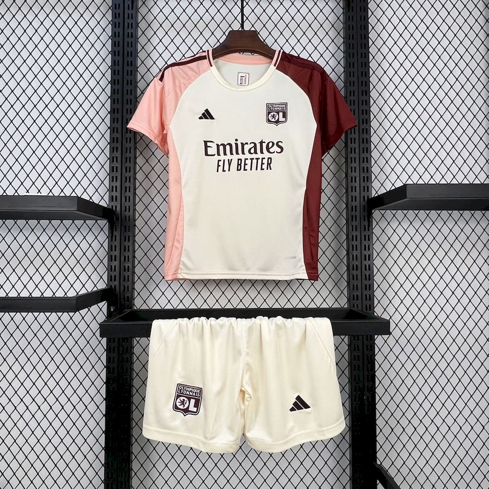 Olympique Lyonnais 2024/25 Conjunto Terceiro – Criança