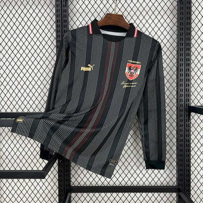 Áustria 2024/25 Camisola 50.º de Manga Comprida Retro – Homem
