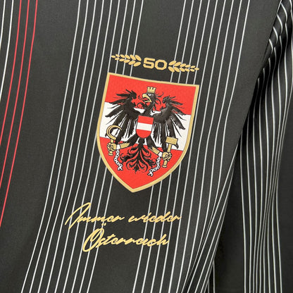Áustria 2024/25 Camisola 50.º de Manga Comprida Retro – Homem