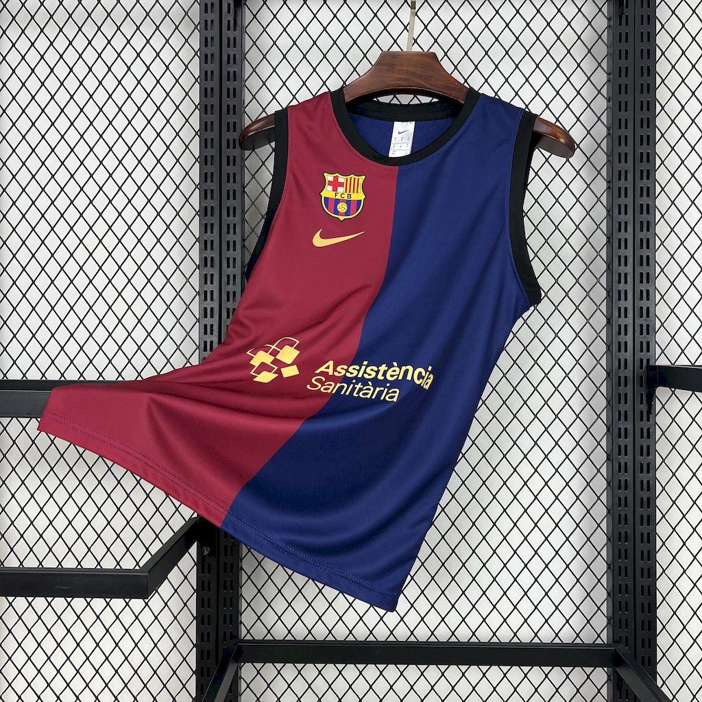 Barcelona 2024/25 Camisola Principal basketball – Homem