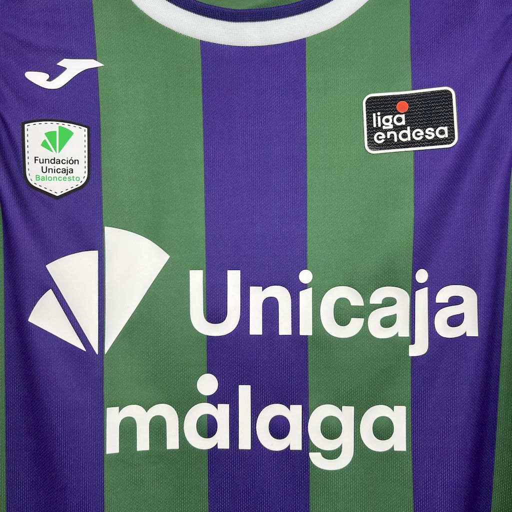 Malaga Baloncesto 2024/25 Camisola Principal basketball – Homem