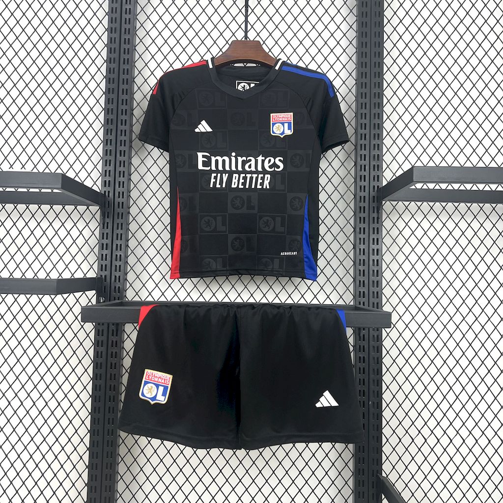 Olympique Lyonnais 2024/25 Conjunto Alternativo – Criança