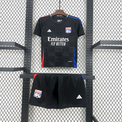 Olympique Lyonnais 2024/25 Conjunto Alternativo – Criança