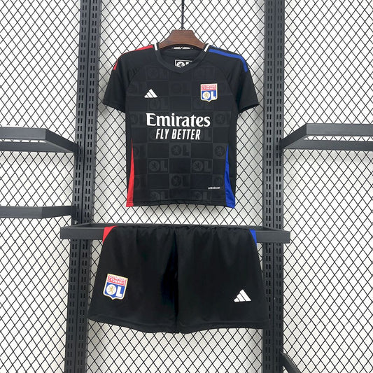 Olympique Lyonnais 2024/25 Conjunto Alternativo – Criança