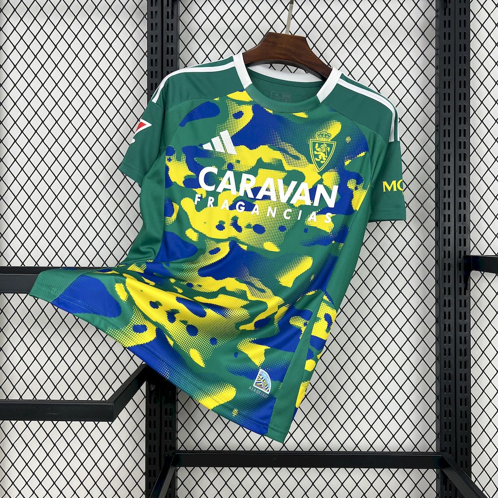 Real Zaragoza 2024/25 Camisola Basilica del Pilar – Homem