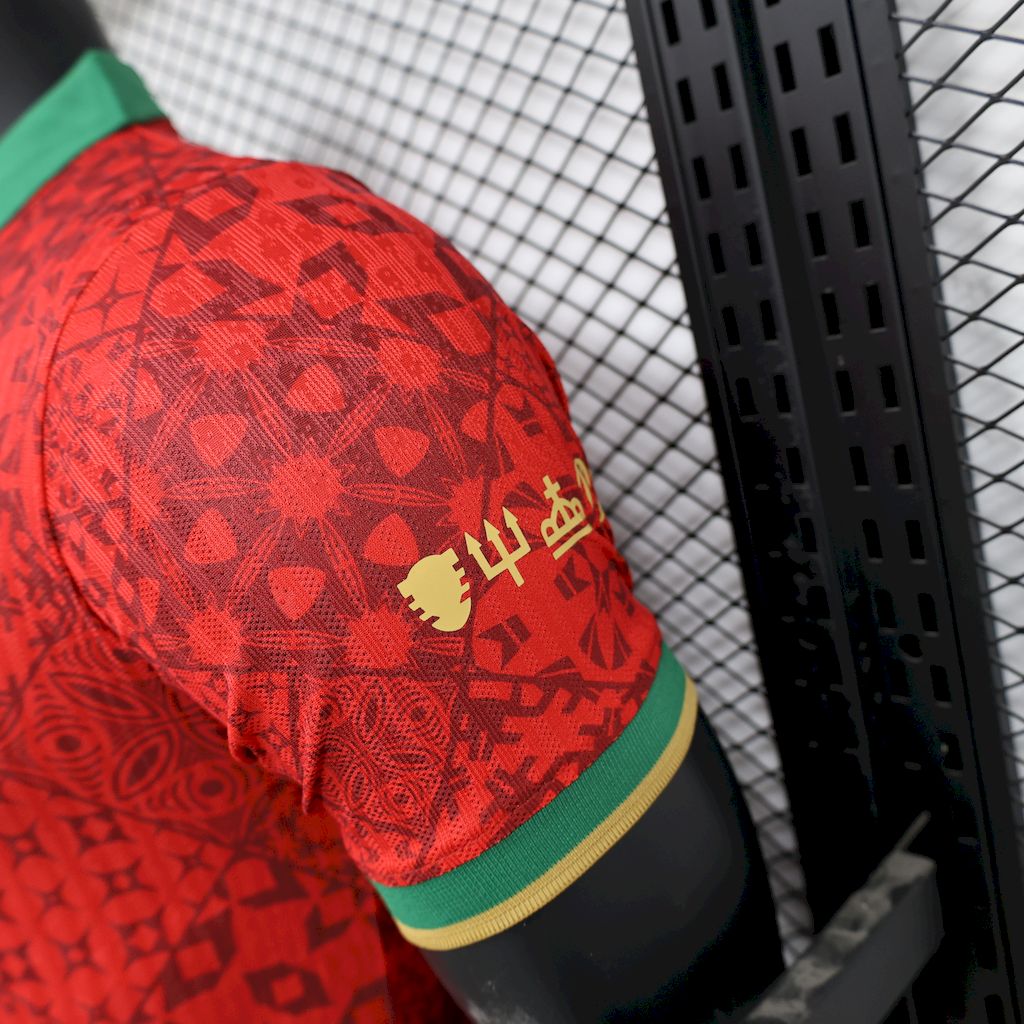 Portugal 2024/25 Vermelha Edição Especial Versão Jogador – Homem