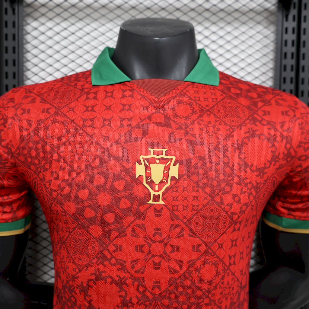 Portugal 2024/25 Vermelha Edição Especial Versão Jogador – Homem