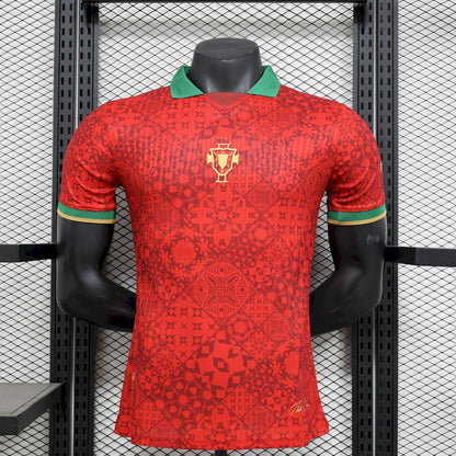 Portugal 2024/25 Vermelha Edição Especial Versão Jogador – Homem